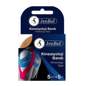 JENBOLSPORCU BESİN TAKVİYELERİJenbol Kinesiology Tape Ağrı Bandı 5 cm x 5 m - turuncu