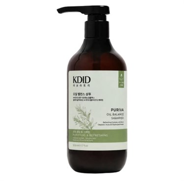 KDIDŞAMPUANLARKdid Puriva-Oil Balance Shampoon Yağlı Saçlar İçin Şampuan Biberiye Biotin Aloe Vera Puriva 500 ml