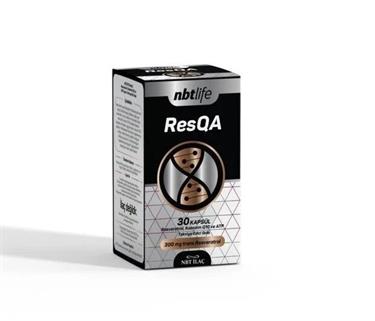NBT LIFEVİTAMİN-MİNERALLERNbt Life ResQa Resveratrol ve Koenzim Q10 30 Kapsül