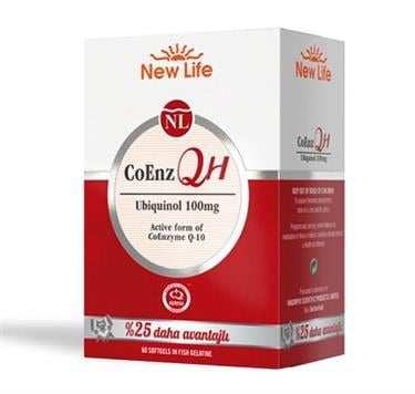 NEW LIFEVİTAMİN-MİNERALLERNew Life CoEnz QH 100 mg 60 Yumuşak Kapsül