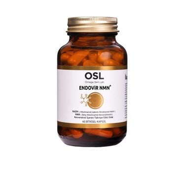 Osl Omega Skin LabVİTAMİN-MİNERALLEROSL Endovir NMN Bitkisel Takviye Edici Gıda 60 Kapsül