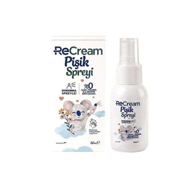 RECREAMPİŞİK KREMLERİReCream Pişik Spreyi 50 ml