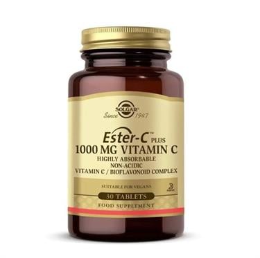SOLGARVİTAMİN-MİNERALLERSolgar Ester-C Plus 1000 mg 30 Tablet