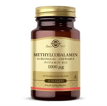 SOLGARVİTAMİN-MİNERALLERSolgar Methylcobalamin 1000 mcg 30 Tablet