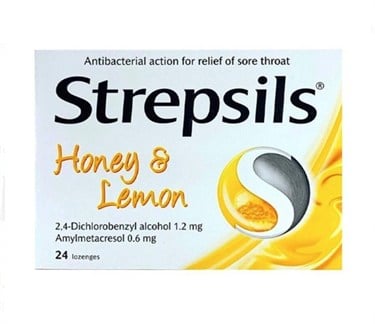 STREPSILSGÖZ-KULAK BURUN BOĞAZ SAĞLIĞIStrepsils Bal & Limon 24 Pastil
