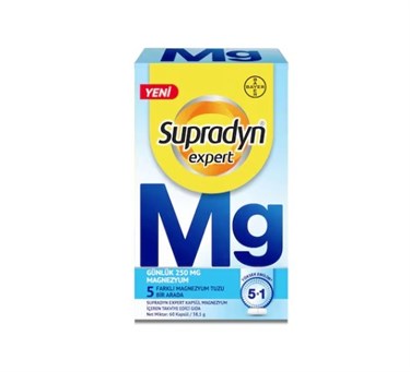 SUPRADYNVİTAMİN-MİNERALLERSupradyn Expert Magnezyum 60 Kapsül