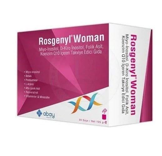 ABAYVİTAMİN-MİNERALLERRosgenyl Woman 30 Saşe