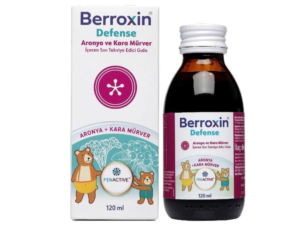 ABDİ İBRAHİMÇOCUKLAR İÇİN BESİN TAKVİYELERİBerroxin Defense Şurup 120 ml