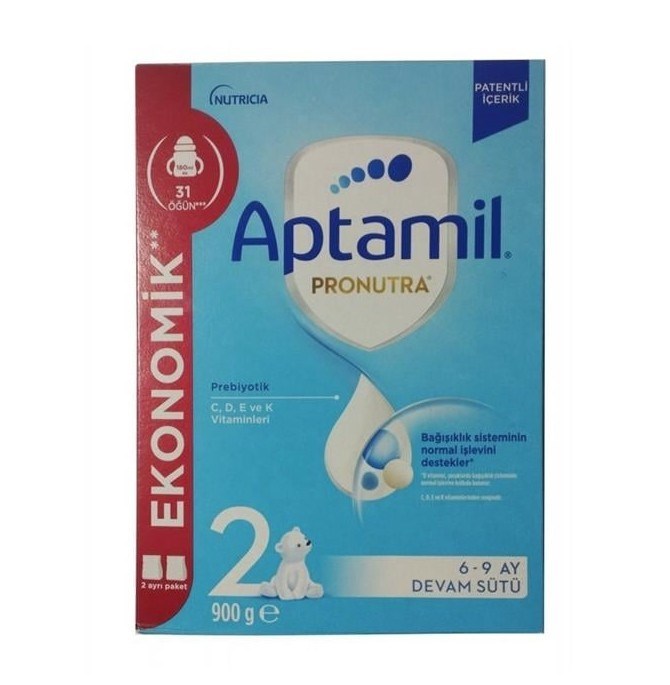 APTAMİLBEBEK MAMALARIAptamil Pronutra 2 Devam Sütü 900 gr 6-9 Ay