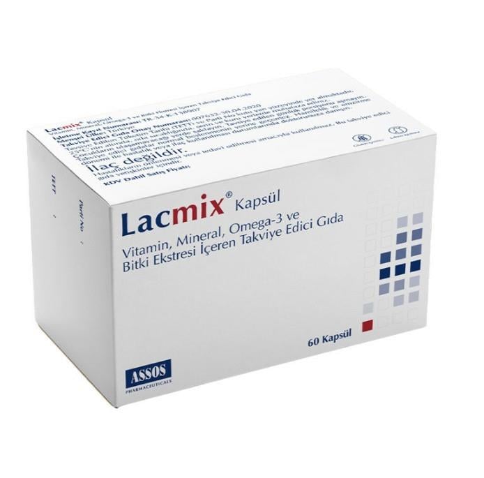 ASSOSVİTAMİN-MİNERALLERLacmix 60 Kapsül