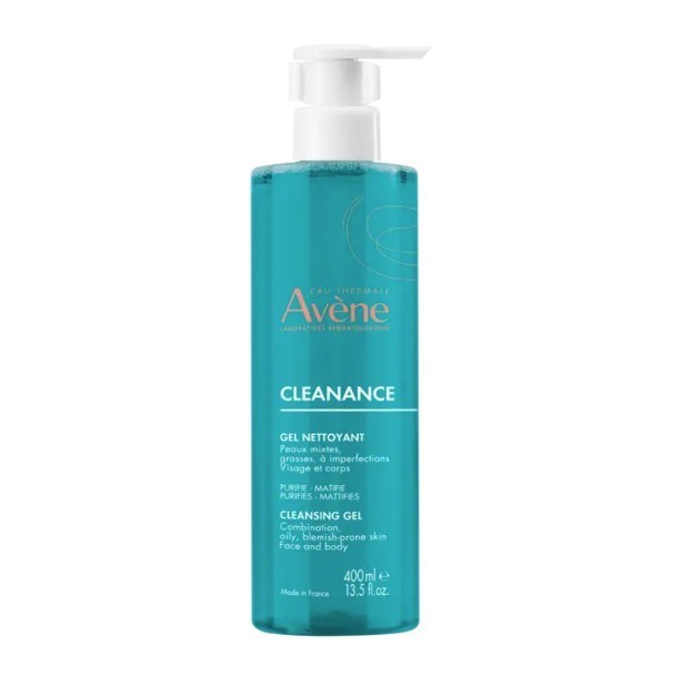 AVENEYÜZ TEMİZLEYİCİLERAvène Cleanance Gel Nettoyant Cleansing Gel 400 ml