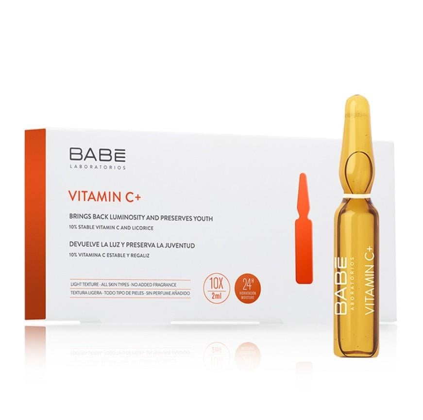 BABECİLT BAKIM SERUMLARIBabe Vitamin C+ Ampul Aydınlatıcı Etkili Konsantre Bakım 10 x 2 ml