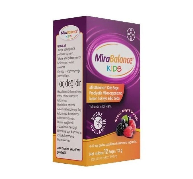 BAYERPROBİYOTİKLERMirabalance Kids 12 Şase