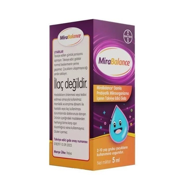 BAYERPROBİYOTİKLERMirabalance Probiyotik Damla 5 ml