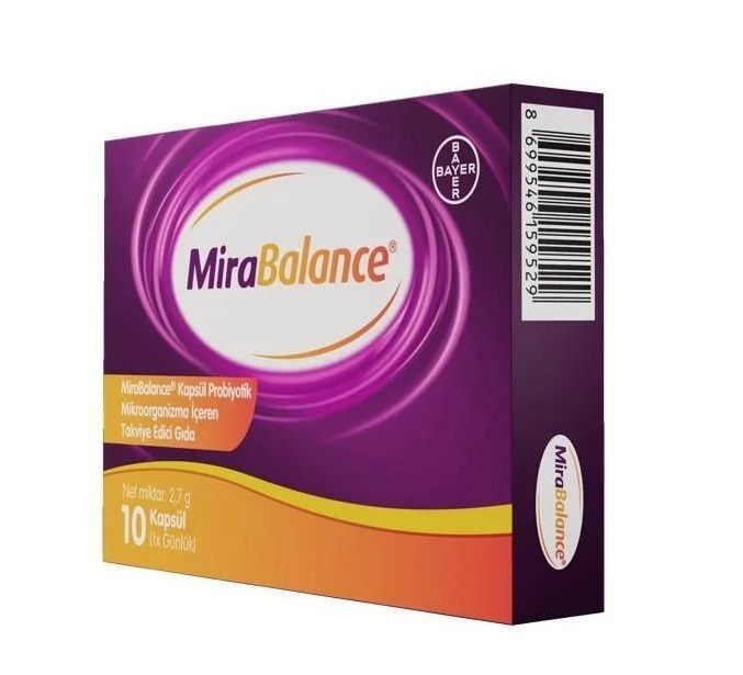 BAYERPROBİYOTİKLERMirabalance Probiyotik 10 Kapsül
