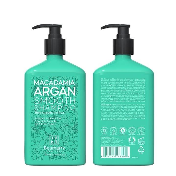 BeaMarryŞAMPUANLARBeamarry Macadamia Argan Smooth Shampoo 380 ml