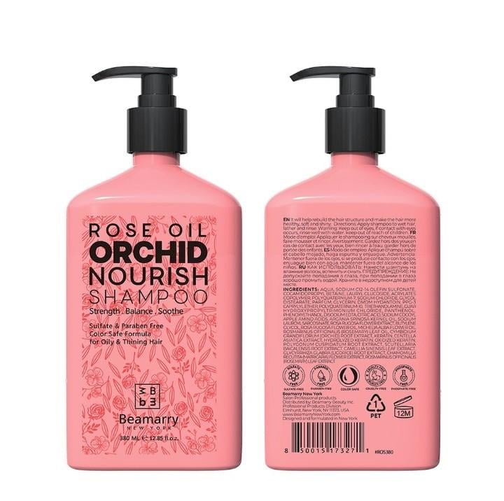BeaMarryŞAMPUANLARBeamarry Rose Oil Orchıd Nourish Shampoo 380 ml