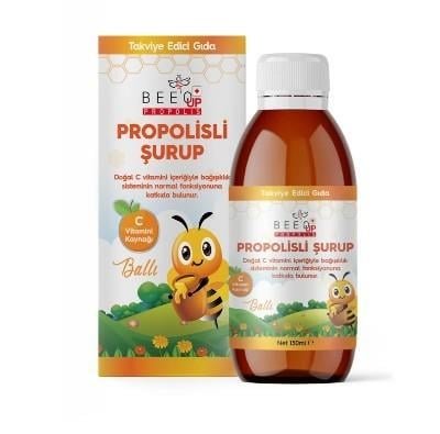 BEEOÇOCUKLAR İÇİN BESİN TAKVİYELERİBee'o Up Propolis Ballı Çocuk Şurubu 150 ml