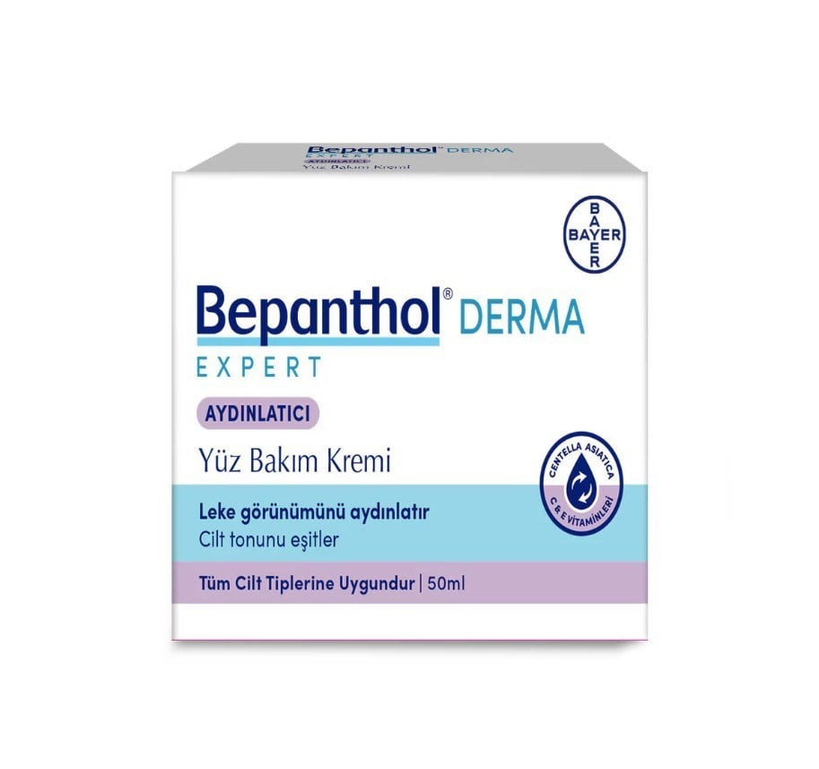 BEPANTHOLCİLT BAKIM ÜRÜNLERİBepanthol Derma Expert Aydınlatıcı Yüz Bakım Kremi 50 ml