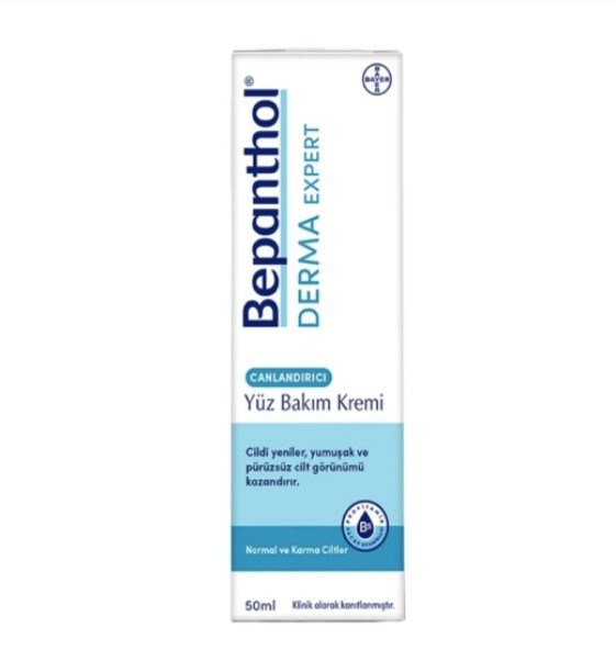 BEPANTHOLNEMLENDİRİCİLERBepanthol Derma Expert Canlandırıcı Yüz Bakım Kremi 50 ml