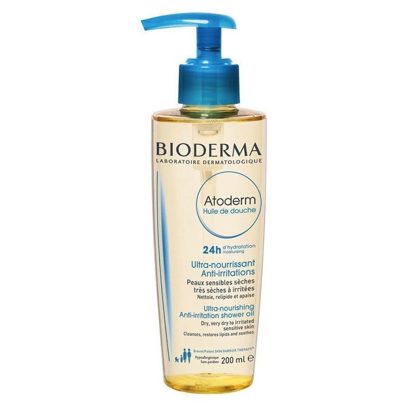 BİODERMABEBEK VE ÇOCUK CİLT TEMİZLEME ÜRÜNLERİBioderma Atoderm Huile De Douche Shower Oil 200 ml