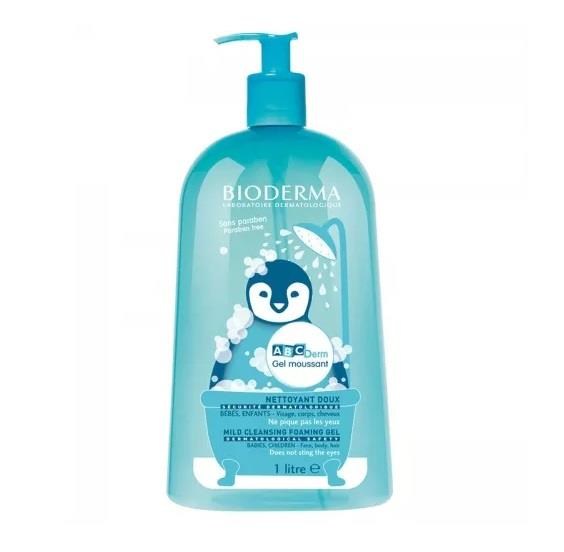 BİODERMABEBEK VE ÇOCUK CİLT TEMİZLEME ÜRÜNLERİBioderma ABCDerm Foaming Cleanser 1 Litre