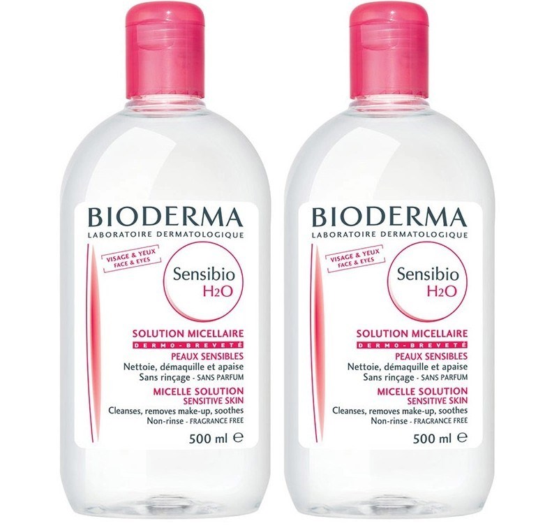 BİODERMACİLT BAKIM SETLERİBioderma Sensibio H2O 500 ML İkili Paket
