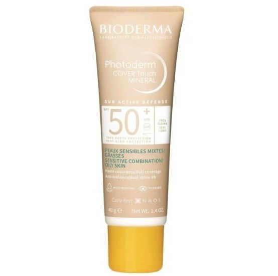 BİODERMAYÜZ GÜNEŞ ÜRÜNLERİBioderma Photoderm Cover Touch Spf50+ Very Light 40 ml