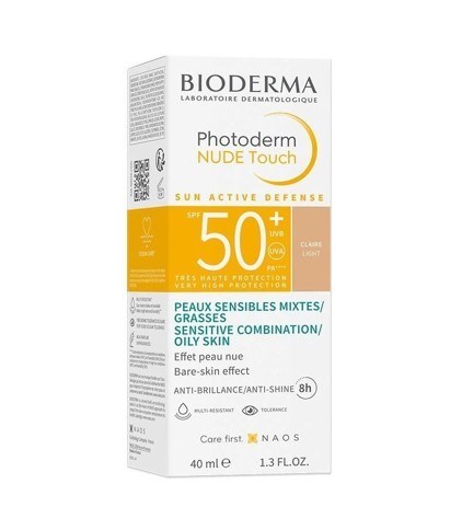 BİODERMAYÜZ GÜNEŞ ÜRÜNLERİBioderma Photoderm Nude Touch Light SPF50+ 40 ml