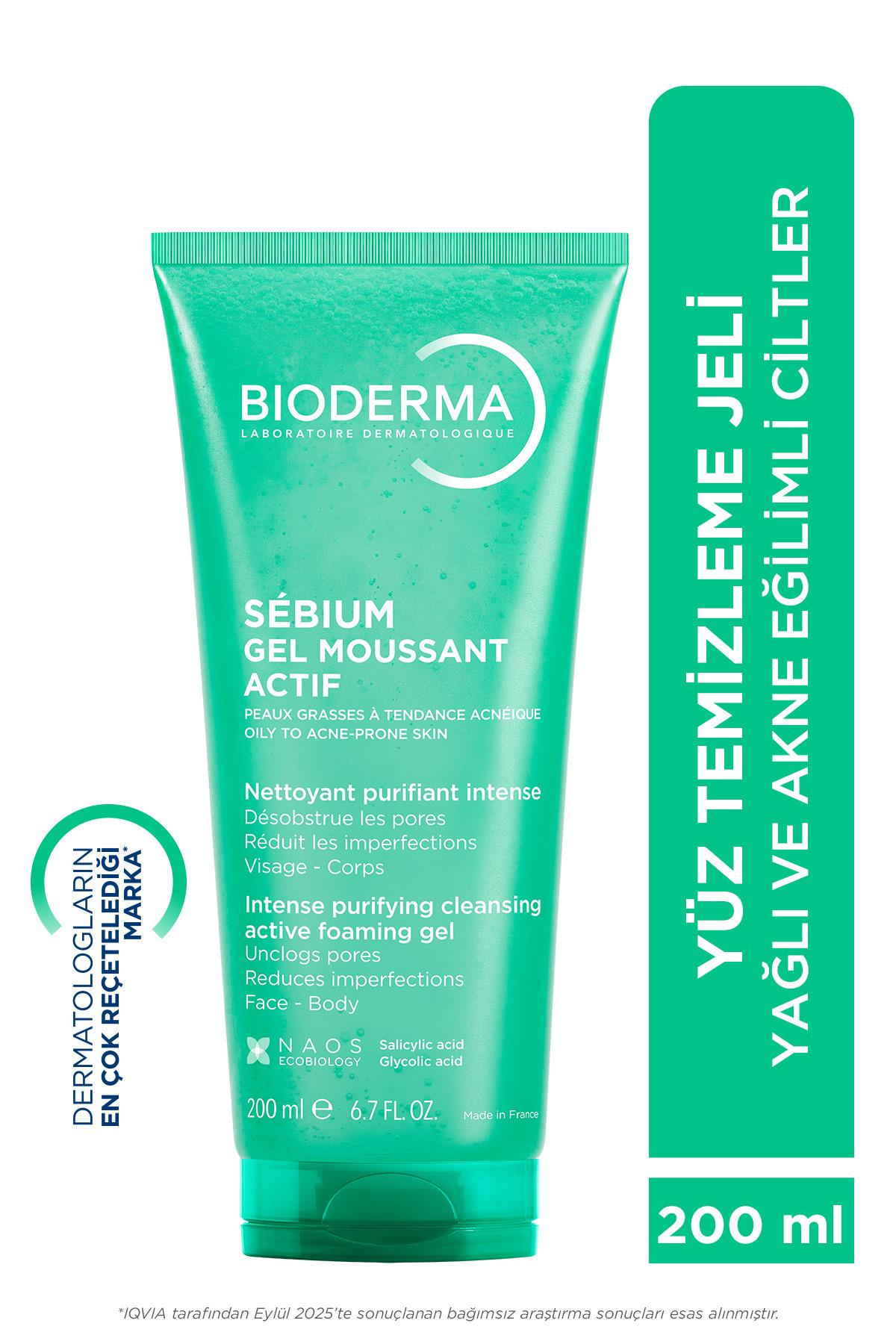 BİODERMAYÜZ TEMİZLEYİCİLERBioderma Sebium Foaming Gel Actif 200 ml 