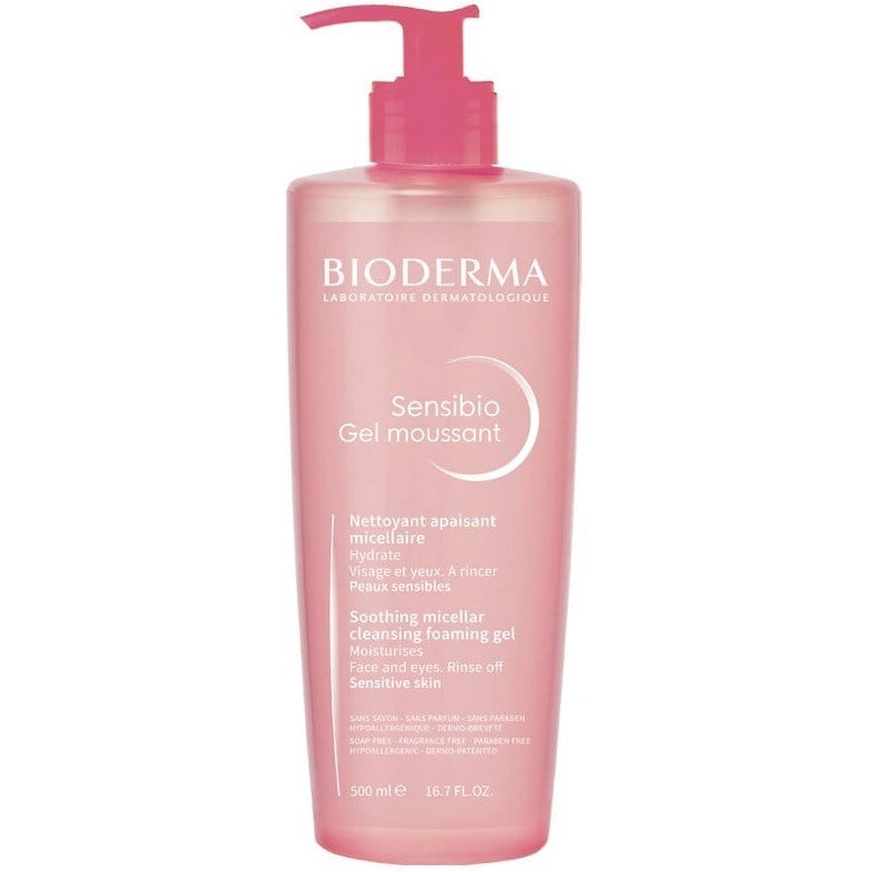 BİODERMAYÜZ TEMİZLEYİCİLERBioderma Sensibio Foaming Cilt Temizleme Jeli 500 ml