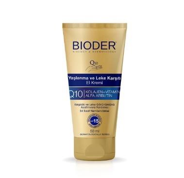 BİODERNEMLENDİRİCİLERBioder Yaşlanma Kırışıklık ve Leke Karşıtı El Kremi 50 ml