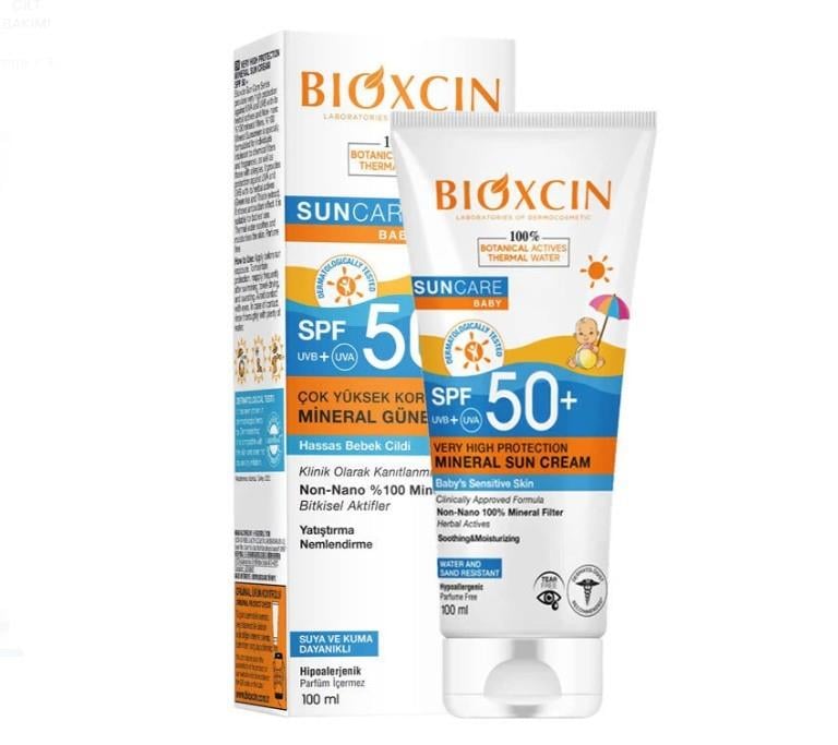 BİOXCİNGÜNEŞ ÜRÜNLERİBioxcin Sun Care Baby Minarel Güneş Kremi Spf 50 100 ml