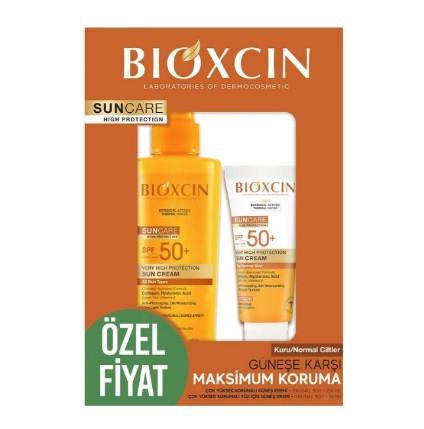 BİOXCİNGÜNEŞ ÜRÜNLERİBioxcin Suncare Kuru ve Normal Ciltler İçin Sprey 200 ml + Krem 50 ml