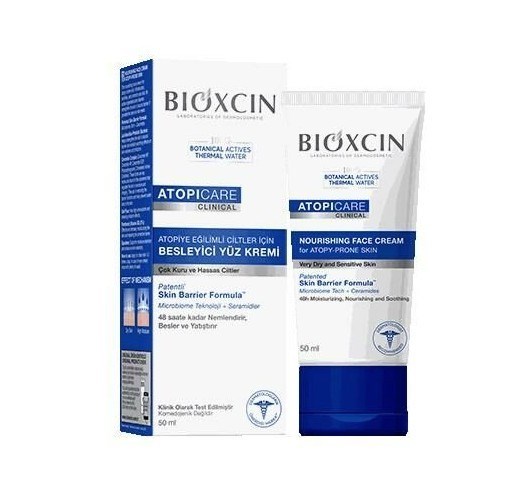 BİOXCİNNEMLENDİRİCİLERBioxcin Atopicare Yüz Kremi 50 ml