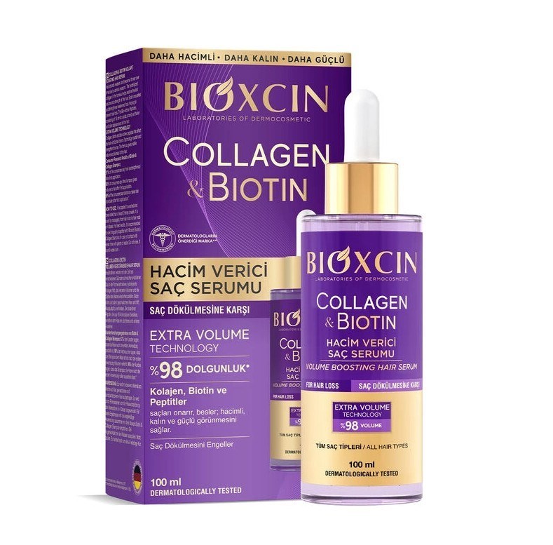 BİOXCİNSAÇ BAKIM SETİBioxcin Collagen Biotin Saç Serumu 100 ml