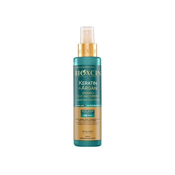 BİOXCİNSAÇ SERUMLARIBioxcin Keratin ve Argan Onarıcı Sıvı Saç Kremi 200 ml