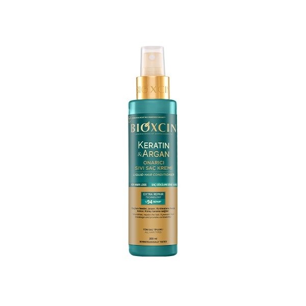 BİOXCİNSAÇ SERUMLARIBioxcin Keratin ve Argan Onarıcı Sıvı Saç Kremi 200 ml