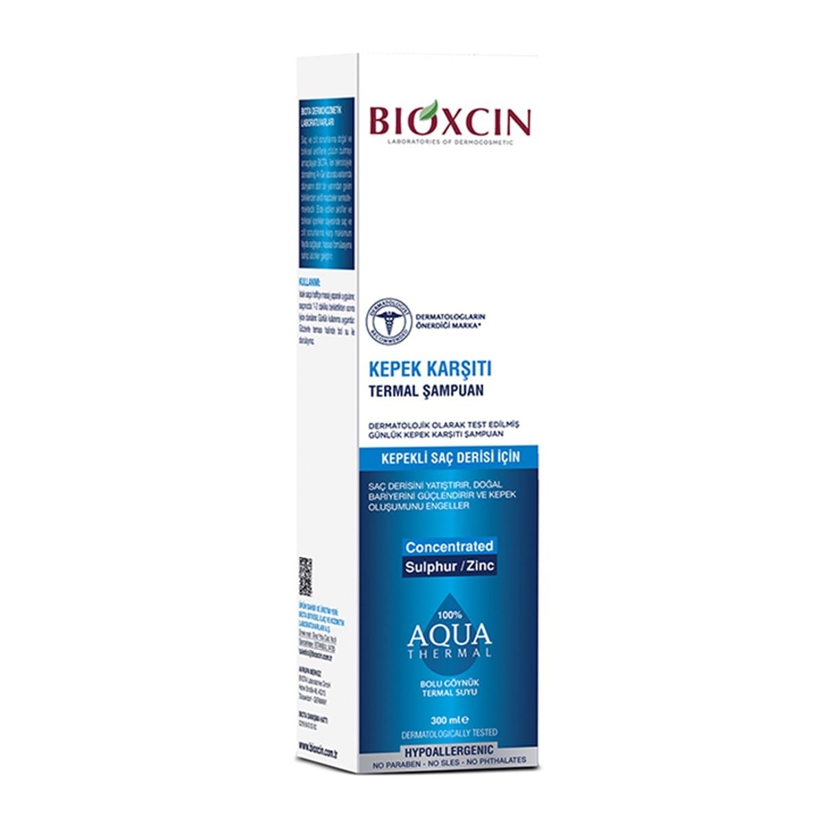BİOXCİNŞAMPUANLARBioxcin Aqua Thermal Kepek Karşıtı Şampuan 300 ml