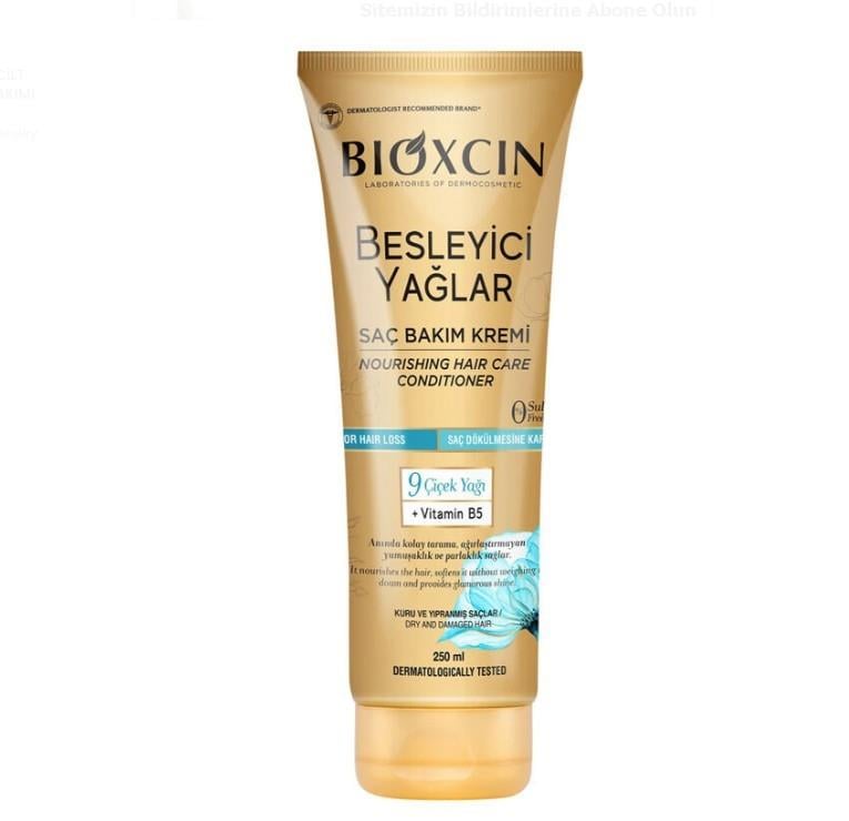 BİOXCİNŞAMPUANLARBioxcin Besleyici Yağlar Saç Bakım Kremi 250 ml