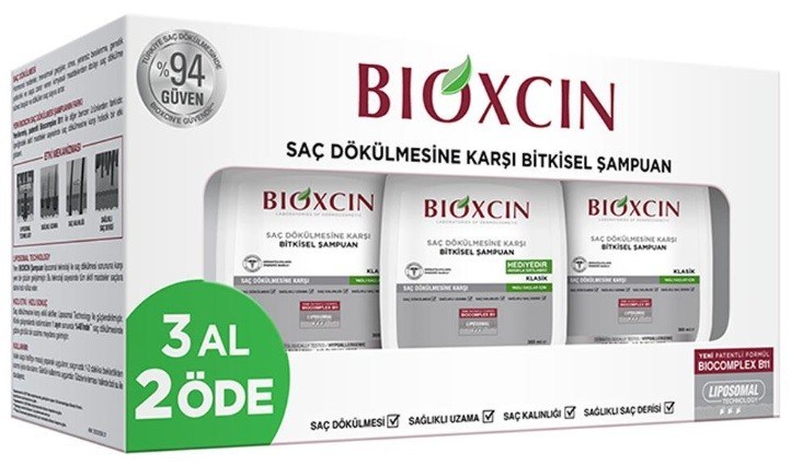 BİOXCİNŞAMPUANLARBioxcin Genesis Yağlı Saçlar İçin Şampuan - 3 Al 2 Öde 