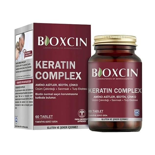 BİOXCİNVİTAMİN-MİNERALLERBioxcin Keratin Complex 60 Tablet