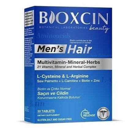 BİOXCİNVİTAMİN-MİNERALLERBioxcin Men's Hair 30 Tablet