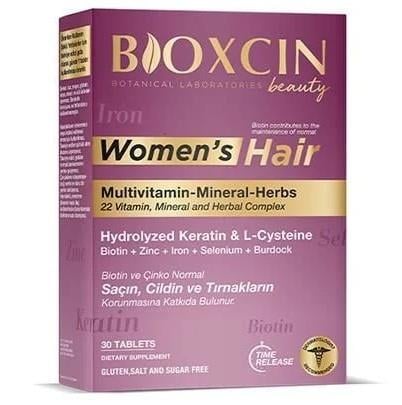 BİOXCİNVİTAMİN-MİNERALLERBioxcin Women's Hair 30 Tablet
