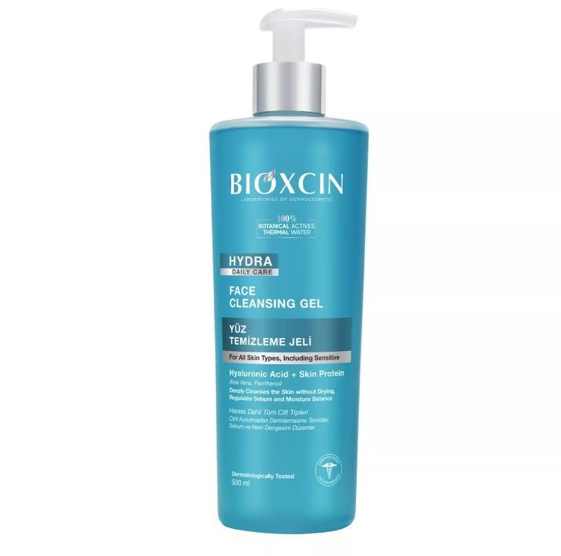 BİOXCİNYÜZ TEMİZLEYİCİLERBioxcin Hydra Yüz Temizleme Jeli 500 ml