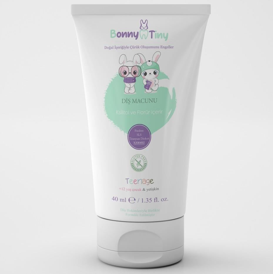 Bonny TinyBEBEK VE ÇOCUK DİŞ MACUNLARIBonny Tiny Diş Macunu Teenage 12+ Yaş 40 ml