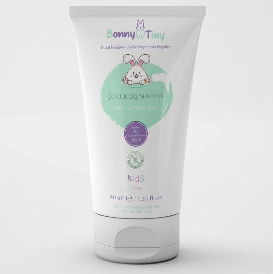 Bonny TinyBEBEK VE ÇOCUK DİŞ MACUNLARIBonny Tiny Kids Diş Macunu 3+ Yaş 40 ml