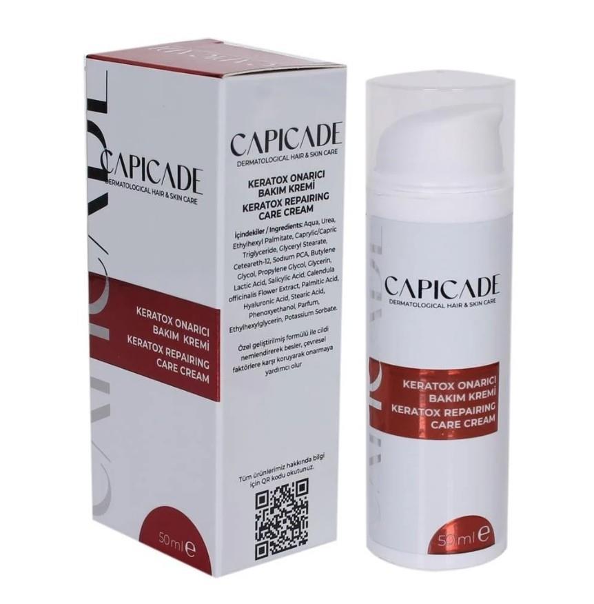 CAPİCADENEMLENDİRİCİLERCapicade Keratox Onarıcı Bakım Kremi 50 ml