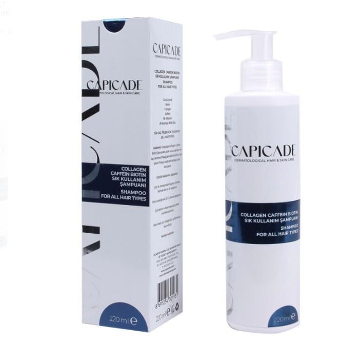 CAPİCADEŞAMPUANLARCapicade Collagen Caffein Biotin Şampuan 220 ml