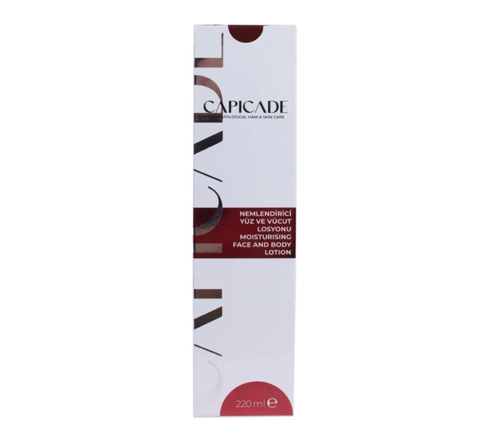 CAPİCADEVÜCUT NEMLENDİRİCİLERCapicade Nemlendirici Yüz ve Vücut Losyonu 220 ml